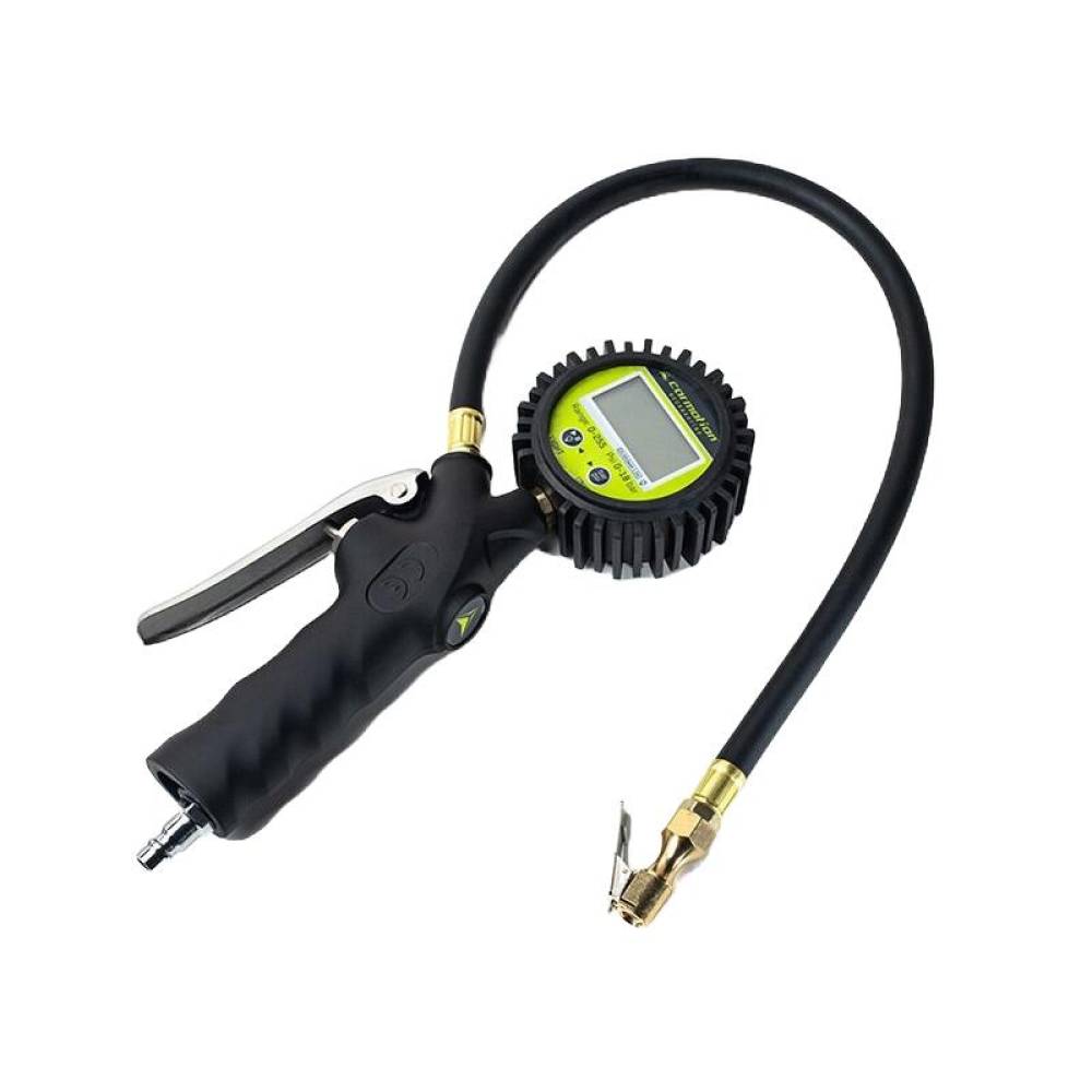 Pistol aer roti cu manometru digital, 0-18bar, furtun 40cm, baterie AAA, EURO, 63828 Carmotion 
