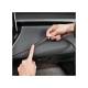 Banda autoadeziva imitatie piele, neagra, cusatura rosie, 2m x 1.54cm, , BAC2-n r
