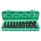 Trusa chei tubulare de impact, 8-24mm, cu patrat 1/2 inch 10 buc, BK80620 Breckner Germany