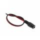 Cablu conector, mama-tata, 5.5x2.1mm, cablu 18AWG, 12V, TL-C123