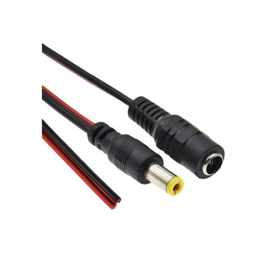 Cablu conector, mama-tata, 5.5x2.1mm, cablu 18AWG, 12V, TL-C123