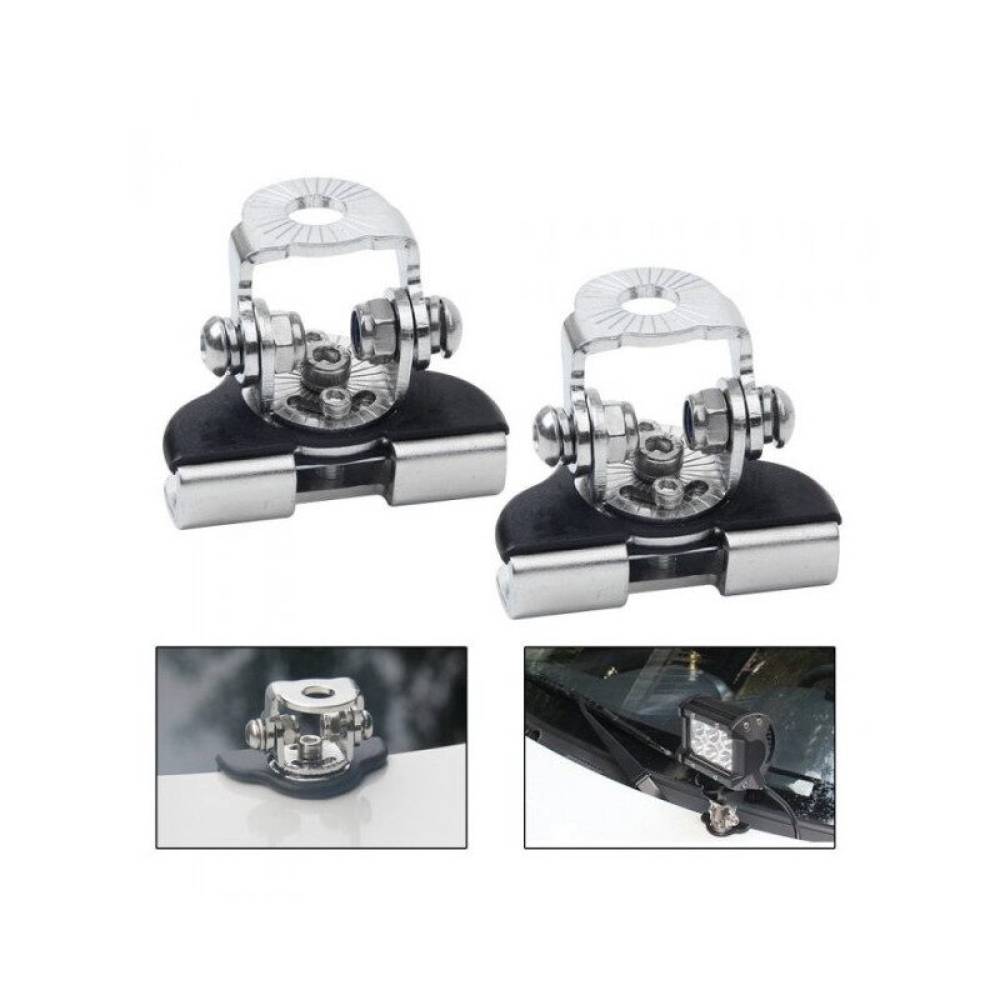 Set 2 suporti proiectoare, prindere pe cant, capota, streasina, S.P.BK04 247 Lighting