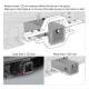 Suport proiectoare, prindere patrata, pe carlig auto, ATV, S.P.007 247 Lighting
