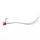 Lampa gabarit 150x18, LED Neon, rosie, pozitie spate, cu suporti prindere, LEGO Contur W280 2495 Was