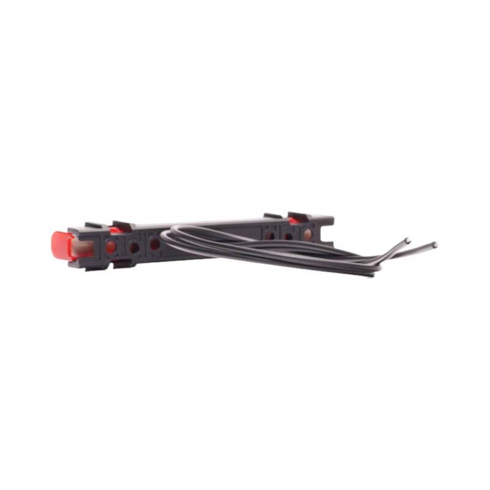 Lampa gabarit 150x18, LED Neon, rosie, pozitie spate, cu suporti prindere, LEGO Contur W280 2495 Was