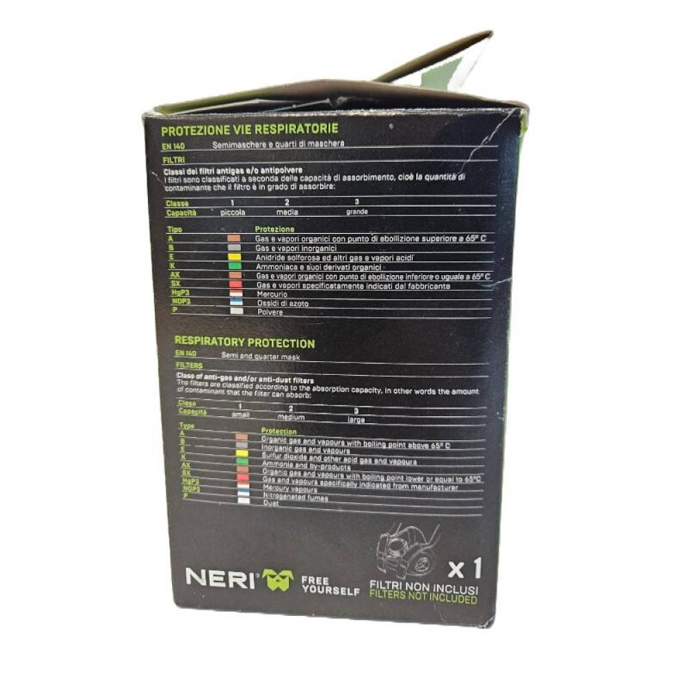 Semimasca de protectie reutilizabila, TPE hipoalergenic, pentru gaze, ADR, vapori, particule, fara filtre, 6807 NEW MASK II Semimasca de protectie reutilizabila, TPE hipoalergenic, pentru gaze, ADR, vapori, particule, fara filtre, 6807 NEW MASK II