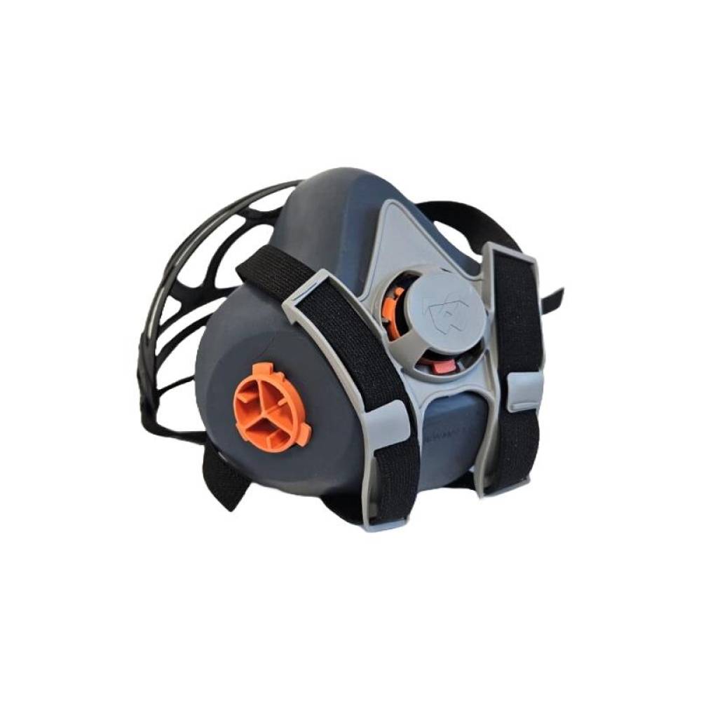 Semimasca de protectie reutilizabila, TPE hipoalergenic, pentru gaze, ADR, vapori, particule, fara filtre, 6807 NEW MASK II Semimasca de protectie reutilizabila, TPE hipoalergenic, pentru gaze, ADR, vapori, particule, fara filtre, 6807 NEW MASK II