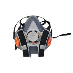 Semimasca de protectie reutilizabila, TPE hipoalergenic, pentru gaze, ADR, vapori, particule, fara filtre, 6807 NEW MASK II  