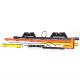 Lampa gabarit 150x18, LED Neon, laterala, galbena, cu suporti prindere, LEGO Contur W280 2497 Was