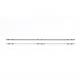 Lampa gabarit 250x18, LED Neon, alba, pozitie fata, cu suporti prindere, LEGO Contur W280 2499 Was