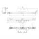 Lampa gabarit 250x18, LED Neon, alba, pozitie fata, cu suporti prindere, LEGO Contur W280 2499 Was