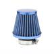 Filtru aer sport mic h7.5cm, interior fi34mm, exterior fi42mm, moto, ATV, scuter, albastru, 83153 Carmotion Filtru aer sport mic h7.5cm, interior fi34mm, exterior fi42mm, moto, ATV, scuter, albastru, 83153 Carmotion