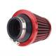 Filtru aer sport mic h7.5cm, interior fi34mm, exterior fi42mm, moto, ATV, scuter, rosu, 83152 Carmotion 