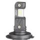 Set 2 becuri H7-H18, LED, 12V, 60W, 5600lm, 6000K, cu ventilator, Canbus, Hybrid 04115 Amio