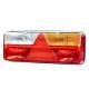 Lampa stop 400x153, 6 functii, bec, dreapta, mufa AMP, Kingpoint FT-500-26 Fristom
