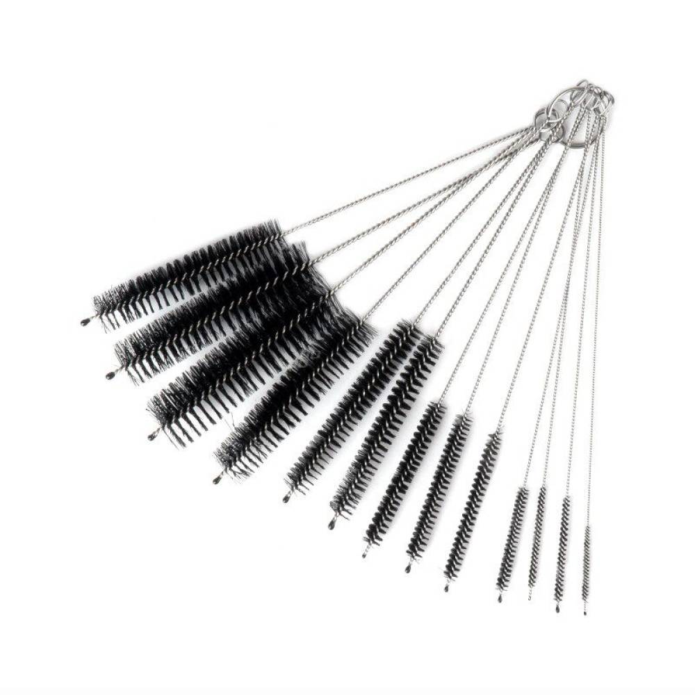 Set 13 perii de curatare inguste, fi2-25mm, lungime 20cm, pentru sticle, tevi, tuburi, paie, 04331 Amio Set 13 perii de curatare inguste, fi2-25mm, lungime 20cm, pentru sticle, tevi, tuburi, paie, 04331 Amio