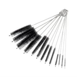 Set 13 perii de curatare inguste, fi2-25mm, lungime 20cm, pentru sticle, tevi, tuburi, paie, 04331 Amio