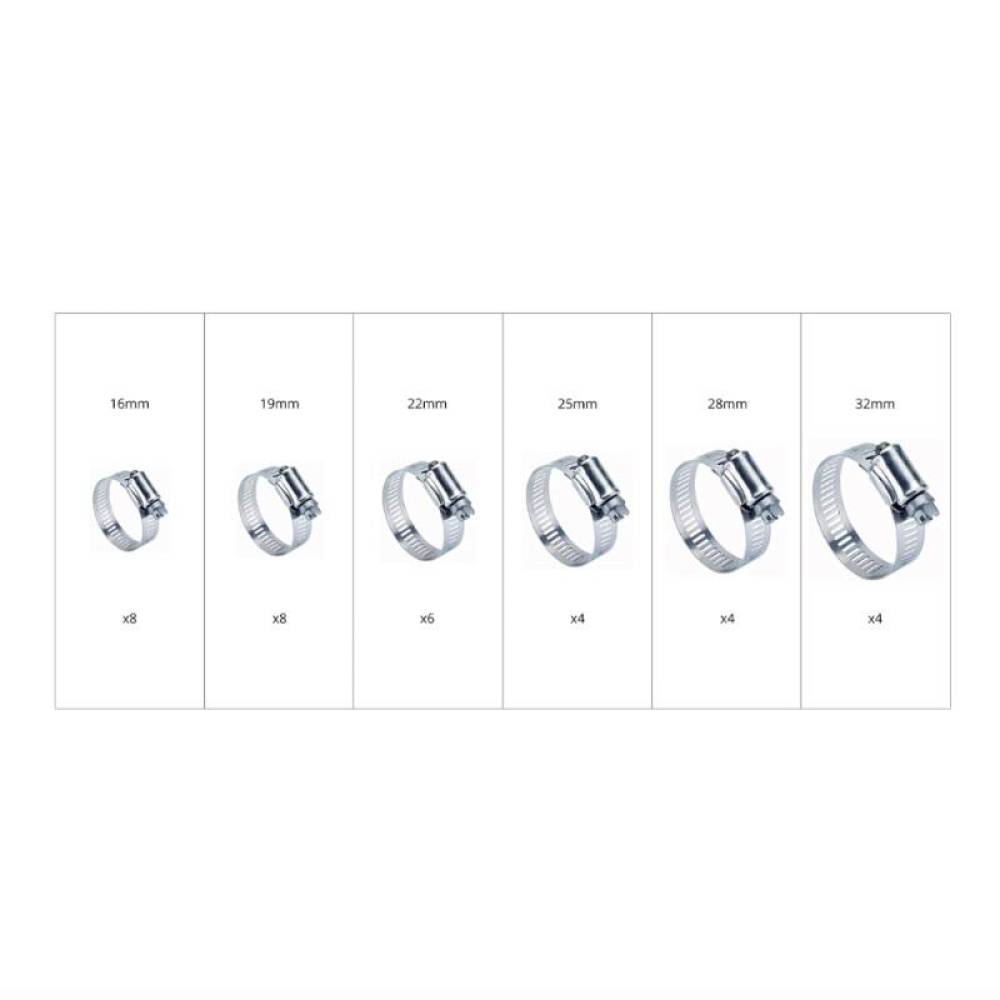 Trusa 34 coliere, 16-32mm, 04126 Amio