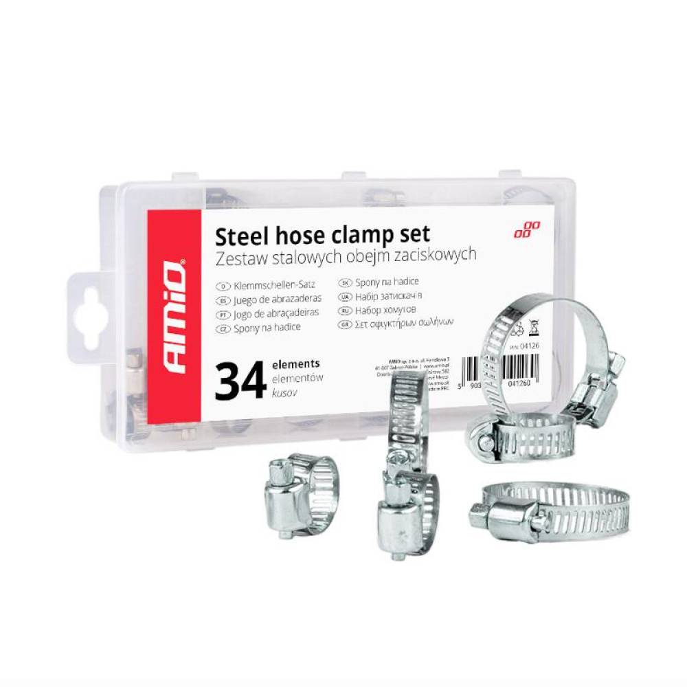 Trusa 34 coliere, 16-32mm, 04126 Amio