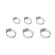 Trusa 34 coliere, din inox, 16-32mm, 04125 Amio
