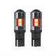 Set 2 becuri T10, 9 LED-uri, SMD 3030, 10-50V, W5W, 5500K, cu lupa, Canbus, Car&Truck 04244 Amio Set 2 becuri T10, 9 LED-uri, SMD 3030, 10-50V, W5W, 5500K, cu lupa, Canbus, Car&Truck 04244 Amio
