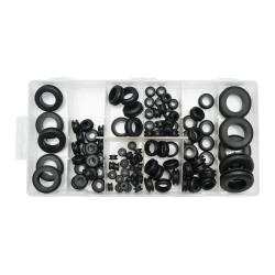 Inele trecere cauciuc, garnituri, saibe pentru protectie, cabluri, 110bBK78515/ 180buc Waart W31A220 Inele trecere cauciuc, garnituri, saibe pentru protectie, cabluri, 110bBK78515/ 180buc Waart W31A220