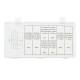 Inele trecere cauciuc, garnituri, saibe pentru protectie, cabluri, 110bBK78515/ 180buc Waart W31A220 Inele trecere cauciuc, garnituri, saibe pentru protectie, cabluri, 110bBK78515/ 180buc Waart W31A220