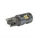 Set 2 becuri T10, 16 LED-uri, SMD 2016, 12-24V, W5W, 5500K, cu lupa, Canbus, 04234 Amio