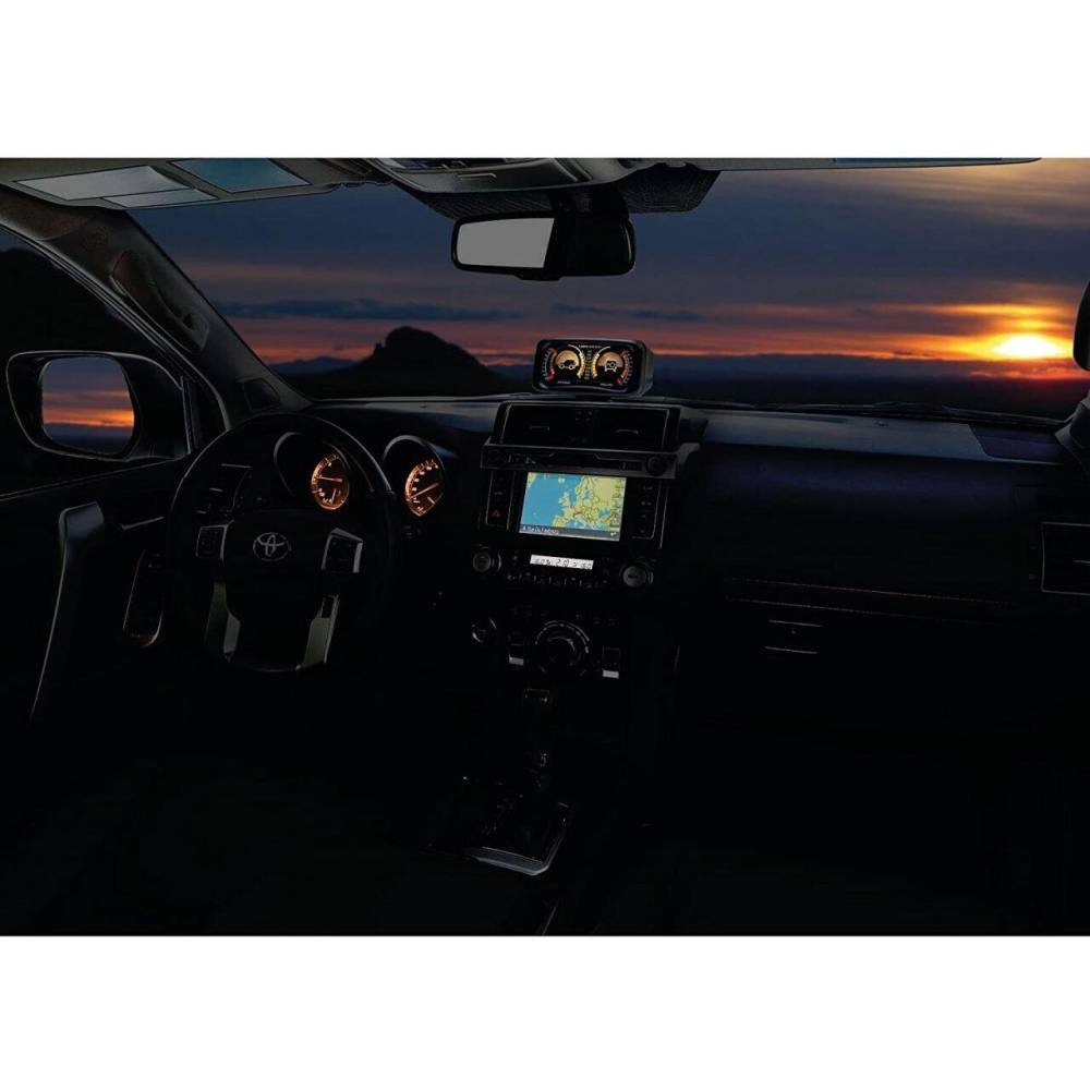 Inclinometru auto pentru bord, indica panta si inclinarea, CAR+ 2808014
