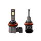 Set 2 becuri H8, H9, H11, H16, LED, 12V, 44W, 3936lm, 6500K, cu ventilator, Canbus, X4 Aviator 03765 Amio
