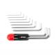 Set 9 chei imbus Hexagonale, 1.5-10mm, cu maner, 04302 Amio