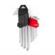 Set 9 chei imbus Hexagonale, 1.5-10mm, cu maner, 04302 Amio