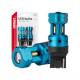 Set 2 becuri semnalizare T20, LED CSP, 12-24V, 7440 W21W, cu lupa, Canbus, alb, 04254 Amio