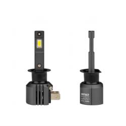 Set 2 becuri H1, 2Led CSP, 12V, 44W, 3936lm, 6500K, canbus, X4 Aviator Series, 03761 Amio