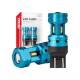 Set 2 becuri pozitie frana T20, LED CSP, 12-24V, 7443 W21/5W, cu lupa, Canbus, alb, 04255 Amio