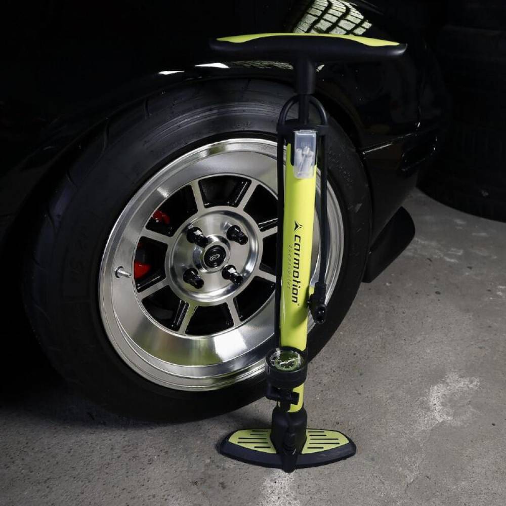 Pompa aer mana cu manometru, 160PSI-11BAR, cilindrica, cu trepied si adaptori, 83507 Carmotion Pompa aer mana cu manometru, 160PSI-11BAR, cilindrica, cu trepied si adaptori, 83507 Carmotion