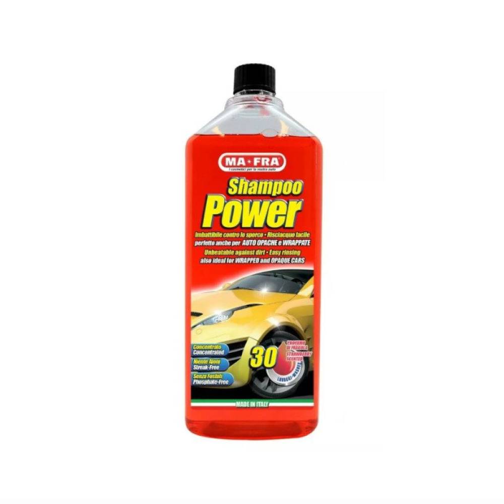 Sampon auto parfumat 1000ml, capsuni, Shampoo Power Mafra