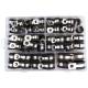 Trusa coliere antivibratie cu garnitura, P-CLIP, 6-19mm, 52buc HGT 682666 Evotools