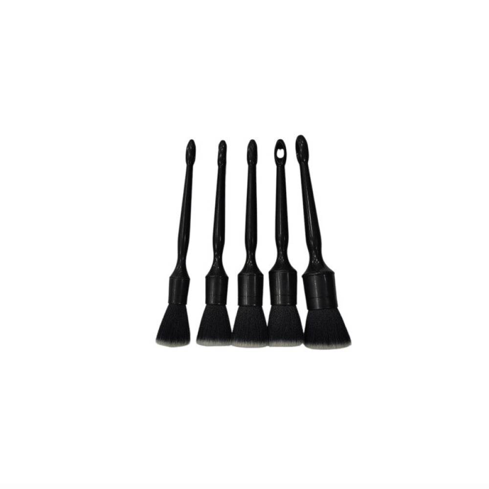 Set 5 pensule delicate, pentru detailing, interior-exterior, Soft AKC8104