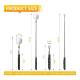 Set oglinda inspectie telesocpica si recuperator magnetic cu lanterna LED, AKC8221 TruckLed
