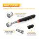 Set oglinda inspectie telesocpica si recuperator magnetic cu lanterna LED, AKC8221 TruckLed