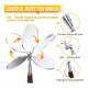 Set oglinda inspectie telesocpica si recuperator magnetic cu lanterna LED, AKC8221 TruckLed