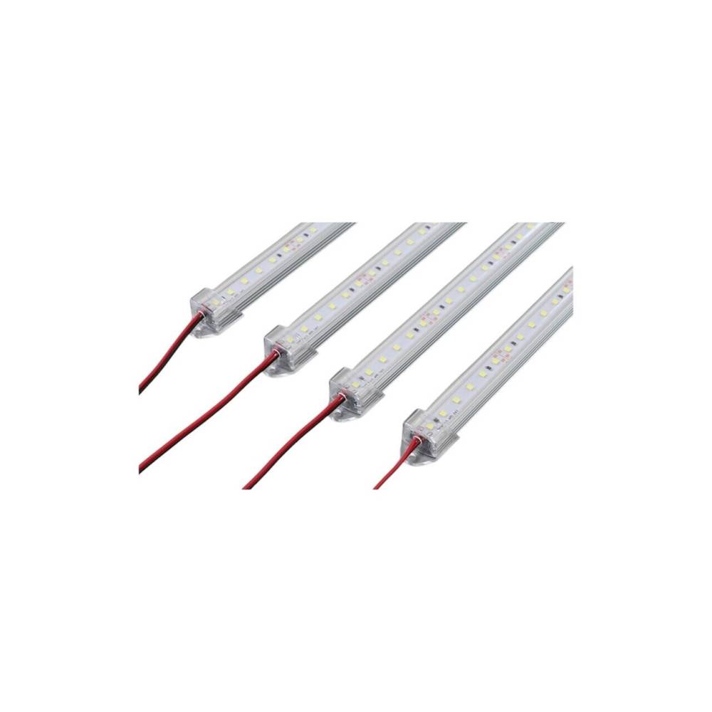 Lampa banda led 1m, Rosie, cu suport aluminiu, cu dispersor, 12v  5630SMD72, H.Lucas ALSZ05R-ROSIE