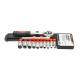Set chei tubulare 4-13 trusa, 10chei, cu extensie si clichet, rigla  BK78028