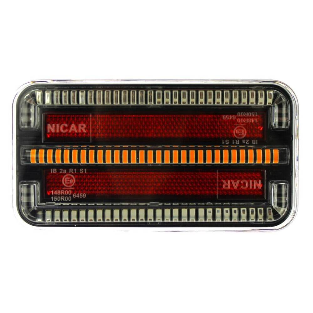 Kit lampi remorca LED, magnetice, 3 functii, 155x80, 12-24V, 7.5m lampa-priza, 2.5m lampa, TT.12024