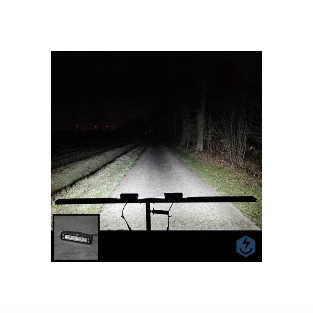 Proiector lucru 192x61, LED, 2 in 1, faza lunga si functie stroboscopica, 9-36V, 36W, 3200lm, conector DT cu 4PIN Duo Black TT.11308S