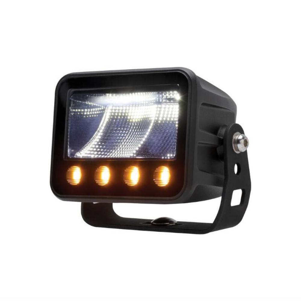 Proiector lucru 97x75, LED, 2 in 1, faza lunga si functie stroboscopica, 10-30V, 40W, 3600lm, conector DT cu 4PIN, 3ANI GRANTIE, Duo Black Series, TT.11220S