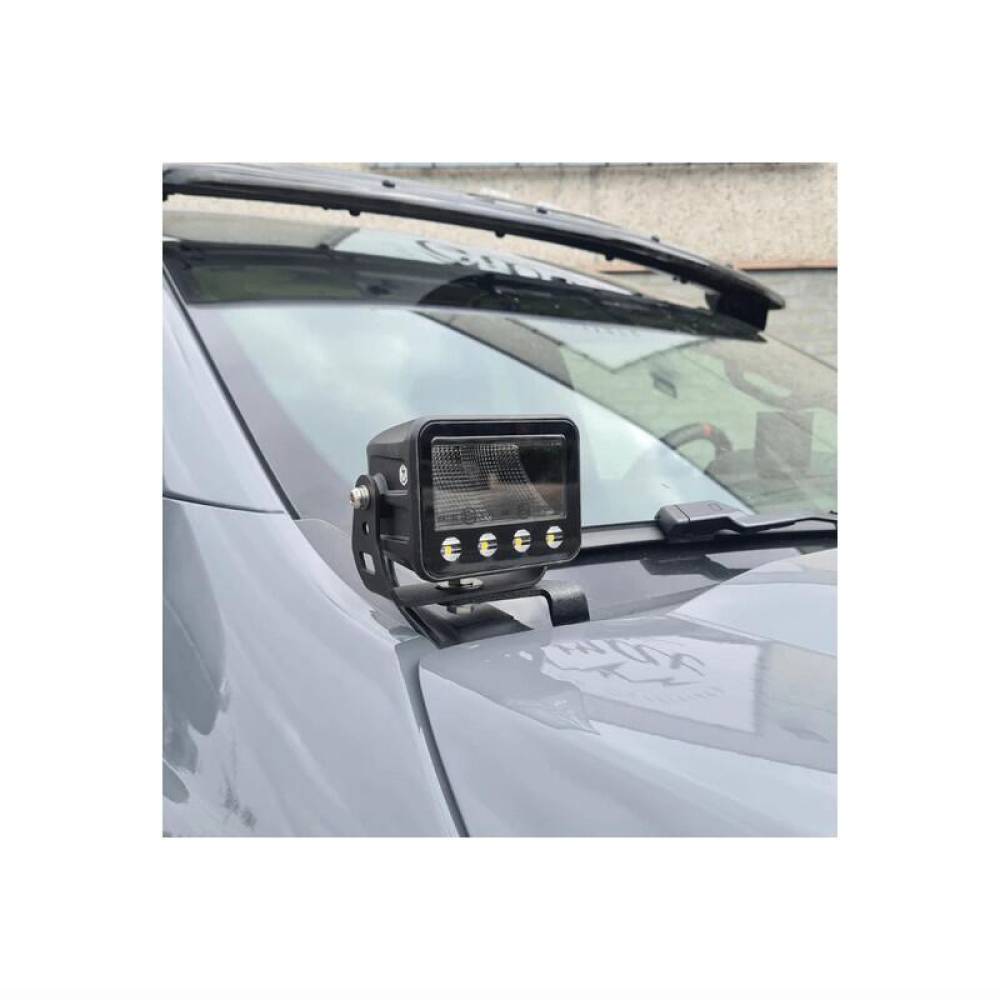 Proiector lucru 97x75, LED, 2 in 1, faza lunga si functie stroboscopica, 10-30V, 40W, 3600lm, conector DT cu 4PIN, 3ANI GRANTIE, Duo Black Series, TT.11220S