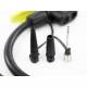 Furtun pentru pompa aer, 68cm, cu adaptori, TPU, 83511 Carmotion 
