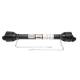 Cardan 1000 mm T4 cruce 27x74,6 (teava triunghiulara) 1 3/8 Z=6, UTB VB97